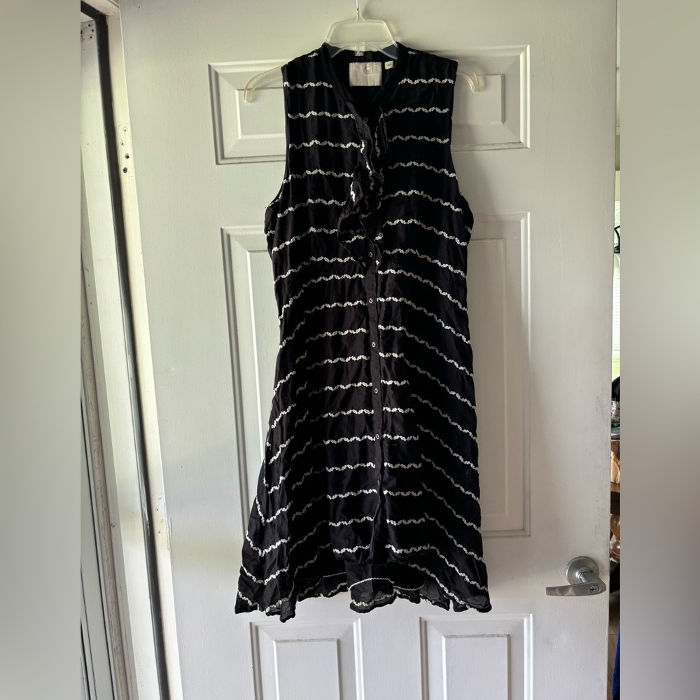 ANTHROPOLOGIE -  9-HI5 StCL - BLACK AND WHITE DRESS